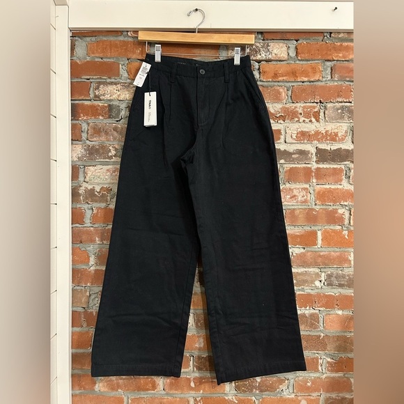 Aritzia TNA 90’s Chino Wide Leg Pant Size 0 - Picture 4 of 15